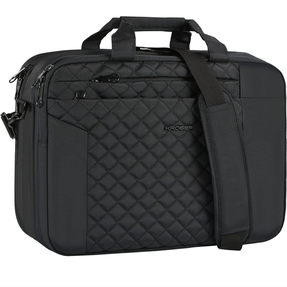 KROSER Laptop bag Case 17 Inch Expandable Waterproof...